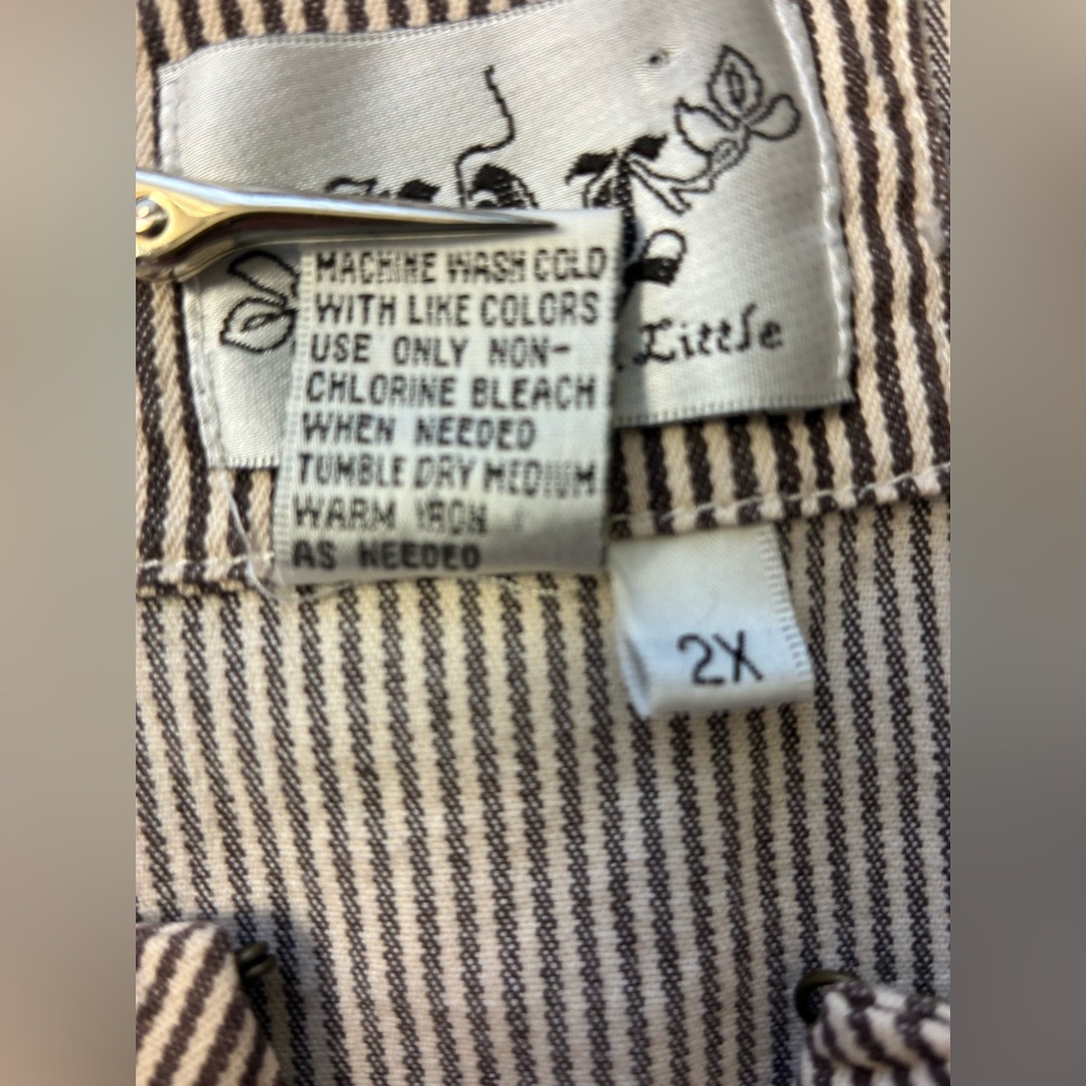 Live a Little Brown and Cream Striped Lightweight Jacket - Picture 9 of 10